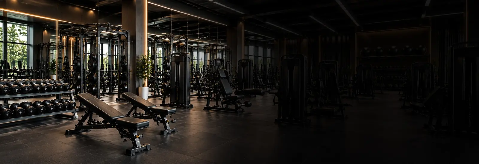 Imported German fitness equipment at Ryper Fitness, Kannauj